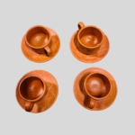 মাটির কাপ সেট (৬ পিস) - Image 2